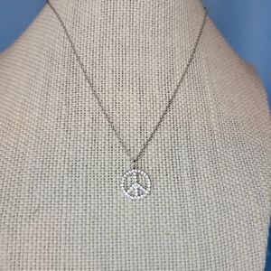 COPY - Make Peace Necklace - Peace symbol